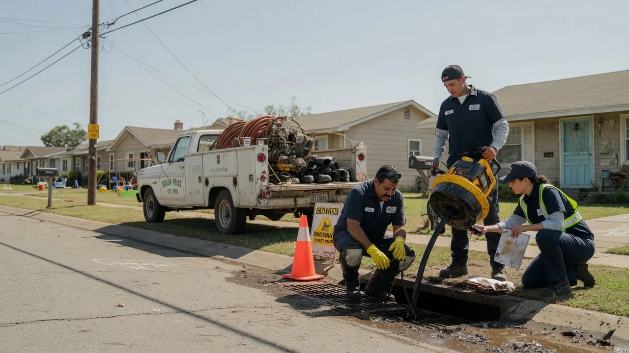 Drain Cleaning in Oakwood, GA near me